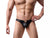 Gay Thongs | CLEVER-MENMODE Underwear Faux Leather Metal Ring Thong