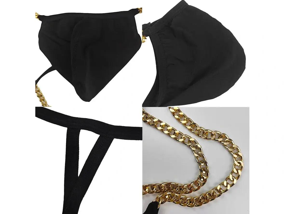 Gay Thongs | CLEVER-MENMODE Underwear Sexy Micro Chain Thong