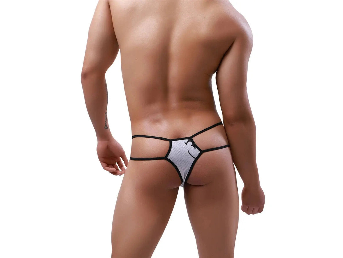 Gay Thongs | Double Strap Pride Thong