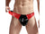 Gay Thongs | Faux Leather Posing Thong Underwear