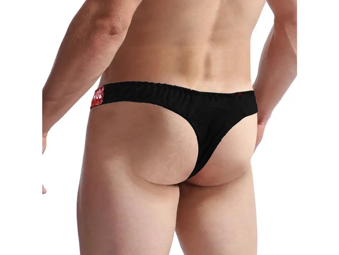Gay Thongs | Faux Leather Wrestling Thongs