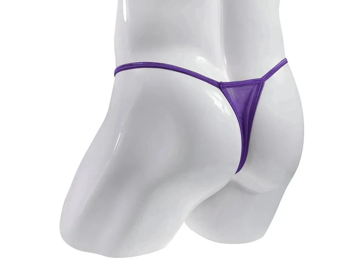 Gay Thongs | Hollow Out Fine Mesh Thin Transparent Thongs