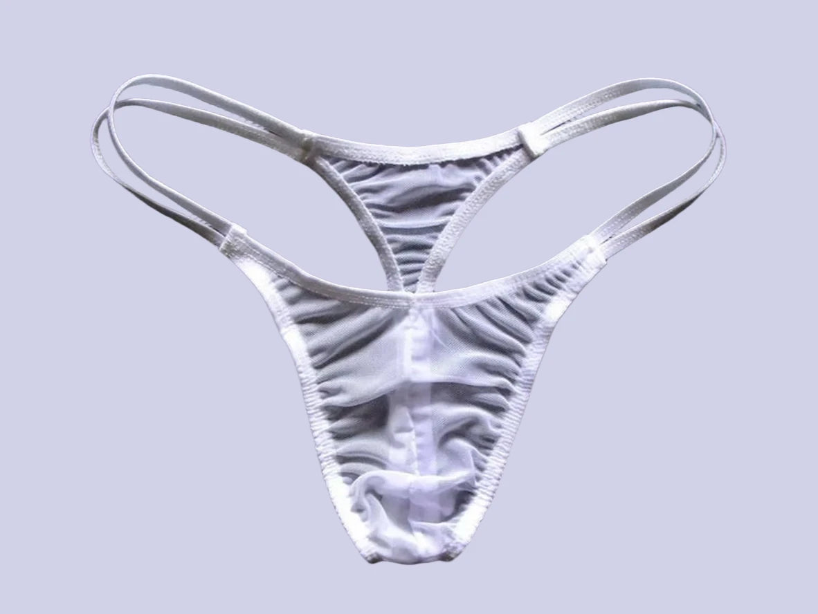 Gay Thongs | Mesh Transparent Ultra-Thin Thongs