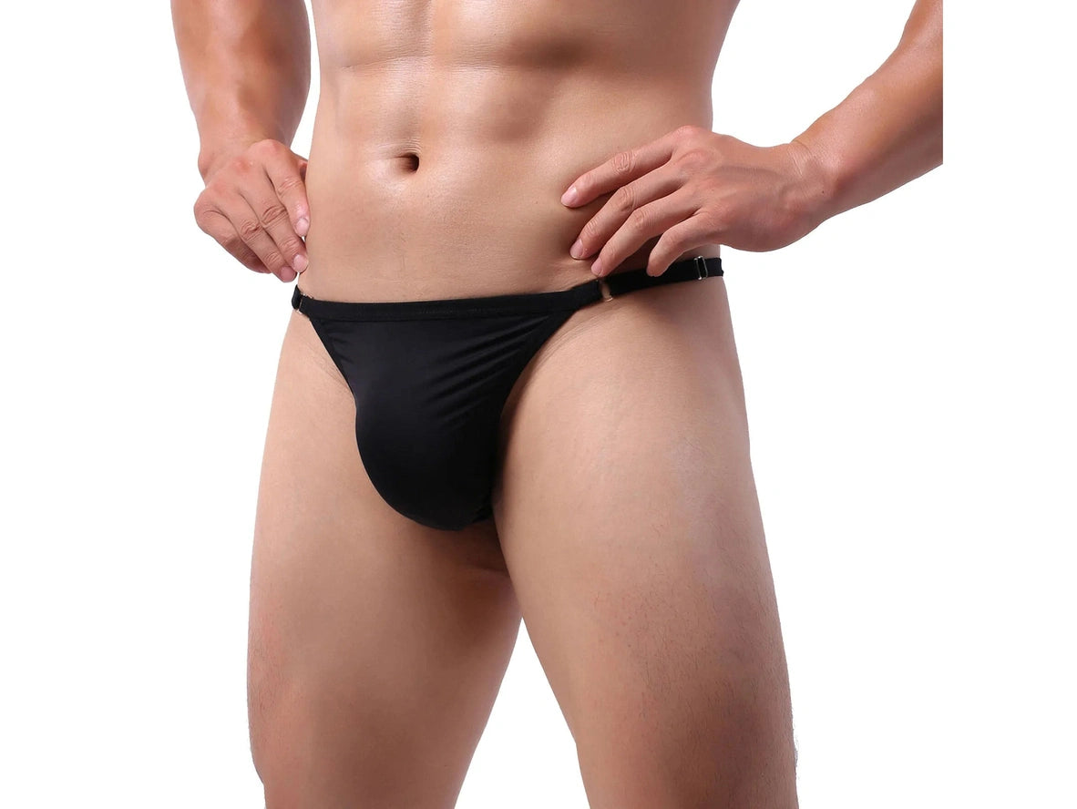 Gay Thongs | See-Through Clip Underwear Thongs