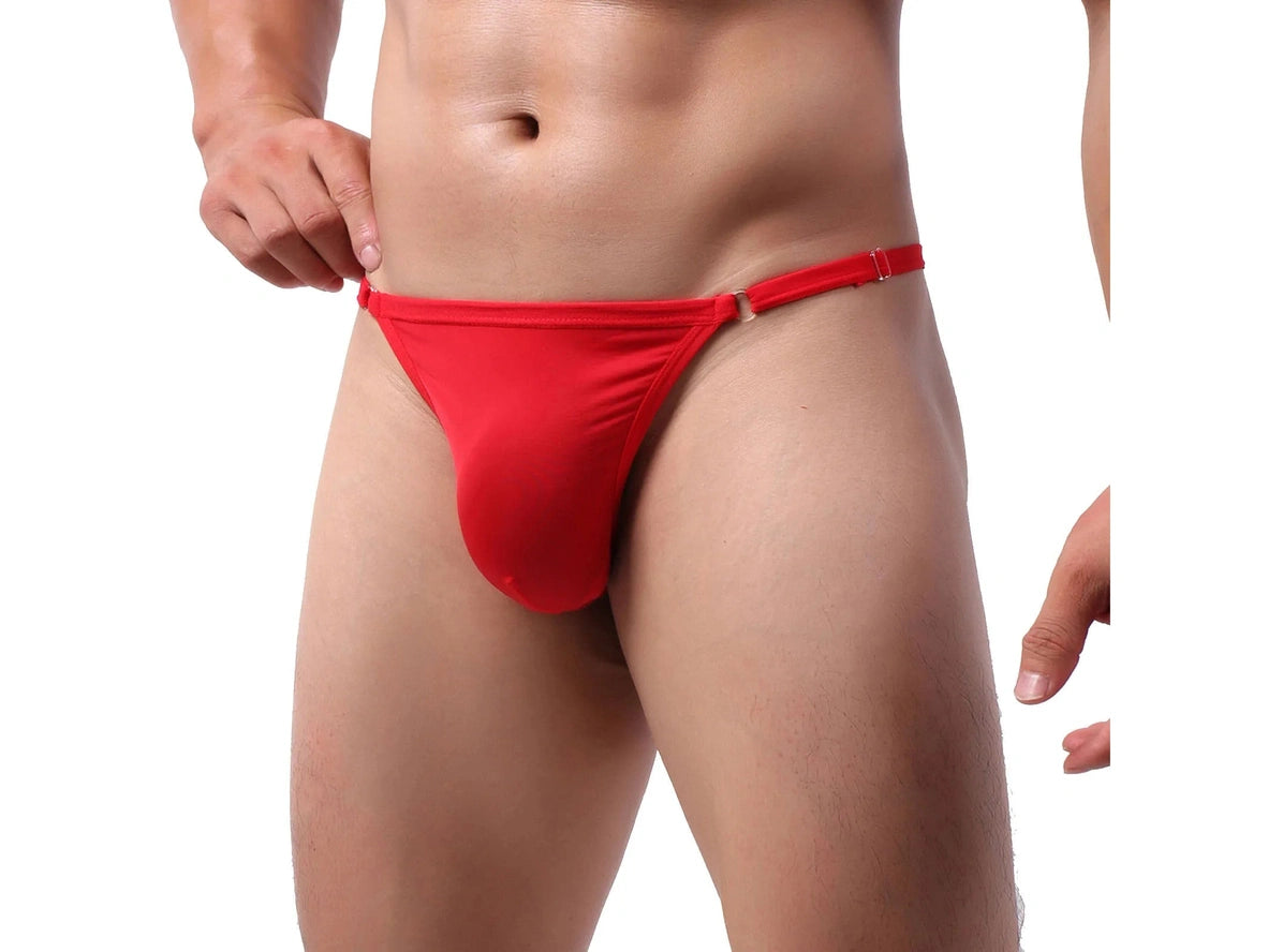 Gay Thongs | See-Through Clip Underwear Thongs