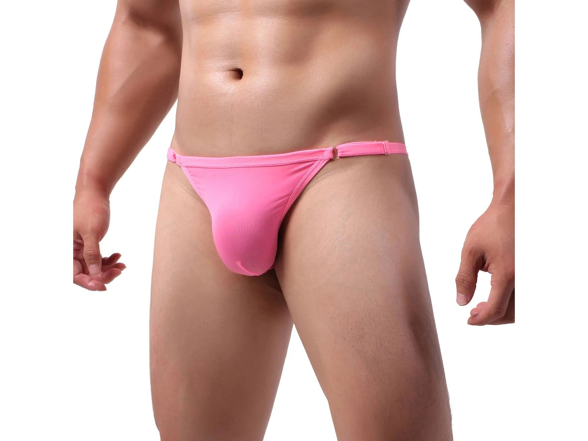 Gay Thongs | See-Through Clip Underwear Thongs