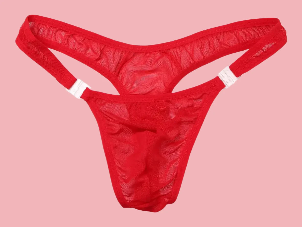 Gay Thongs | Sexy Low-Rise Transparent Thongs