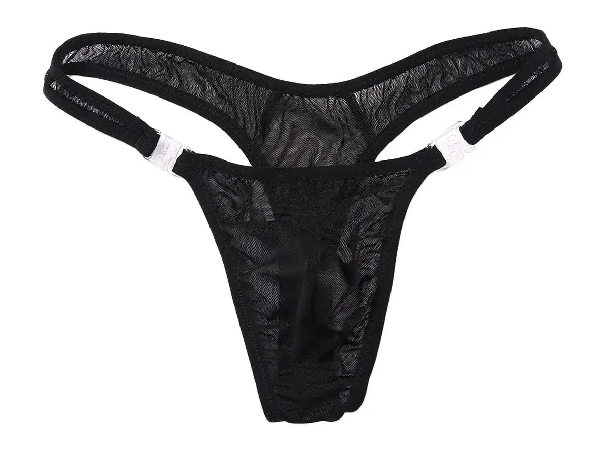 Gay Thongs | Sexy Low-Rise Transparent Thongs