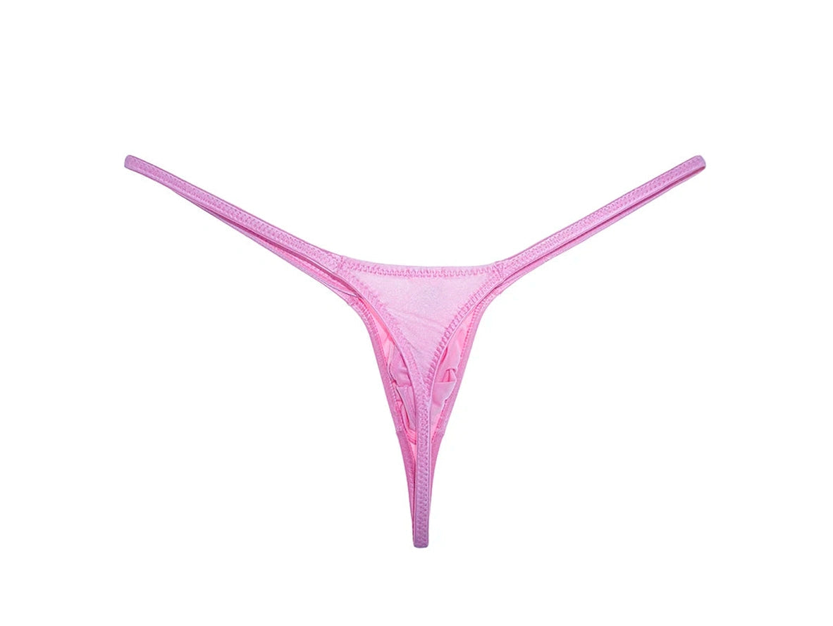 Gay Thongs | Sexy T-back Ultra-Thin Glossy Thongs