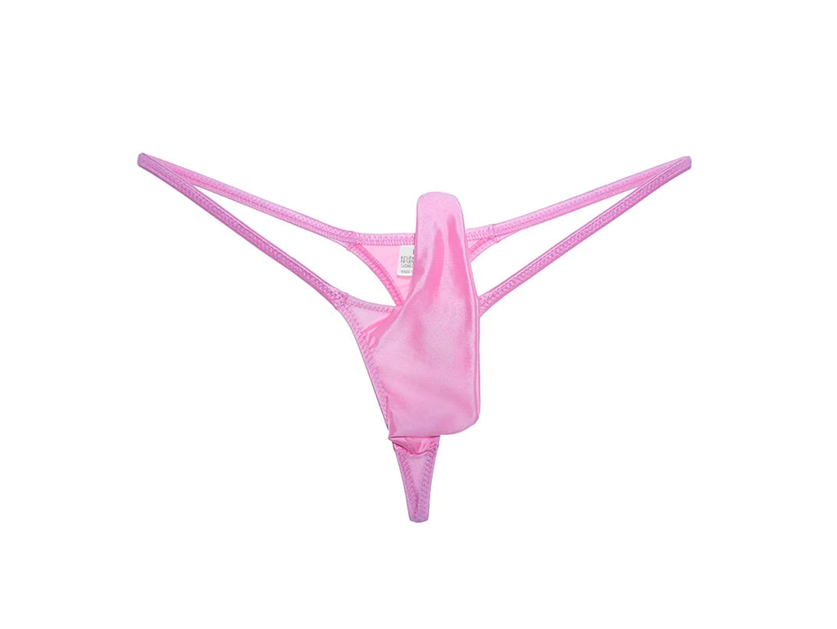 Gay Thongs | Sexy T-back Ultra-Thin Glossy Thongs