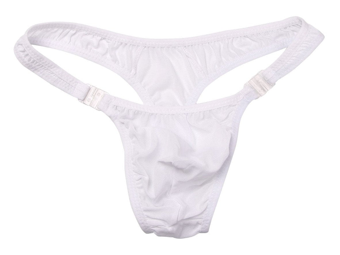 Gay Thongs | Sexy Transparent Snap On Thongs
