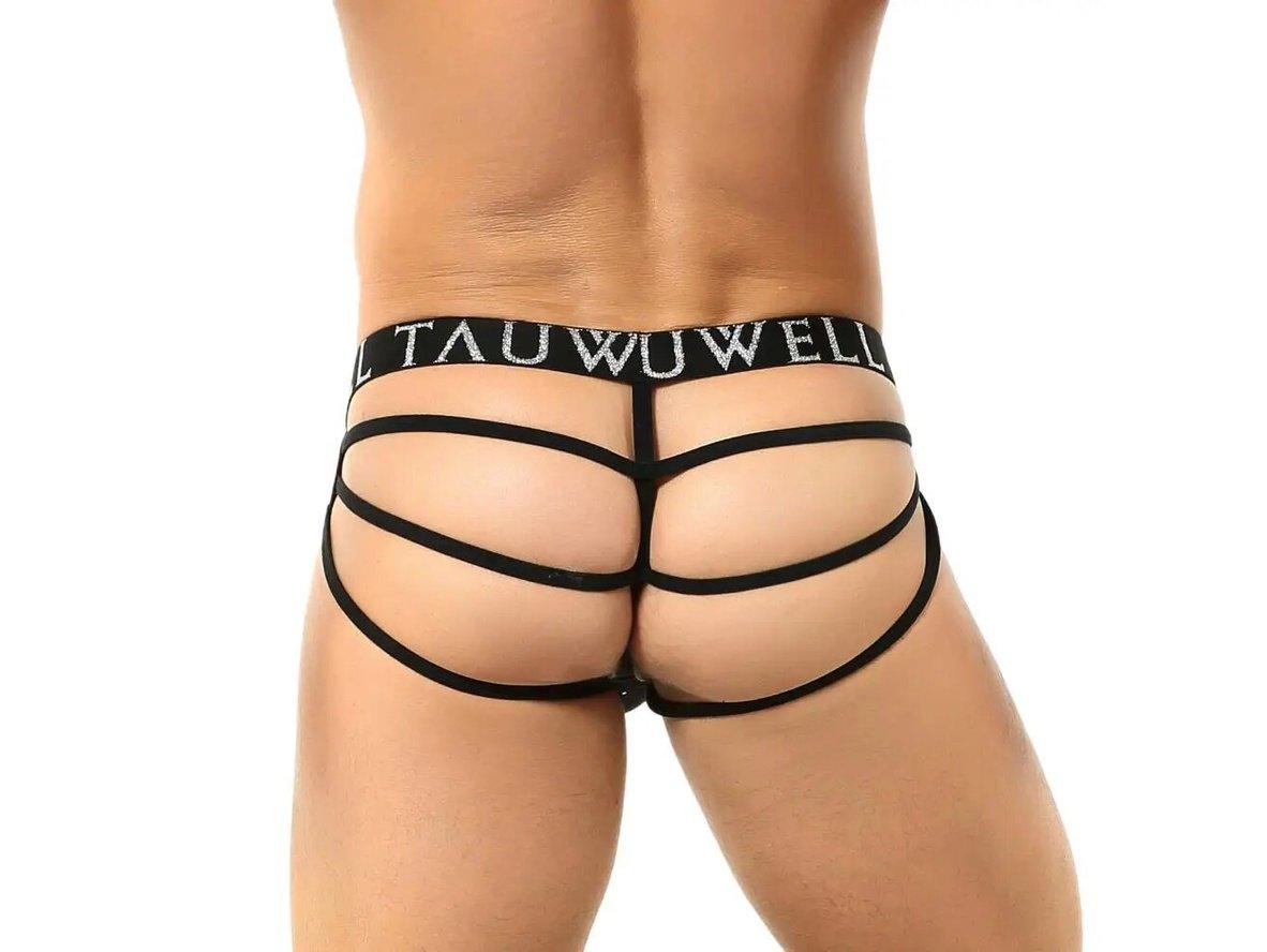 Gay Thongs | TAUWELL Sexy Transparent Thongs