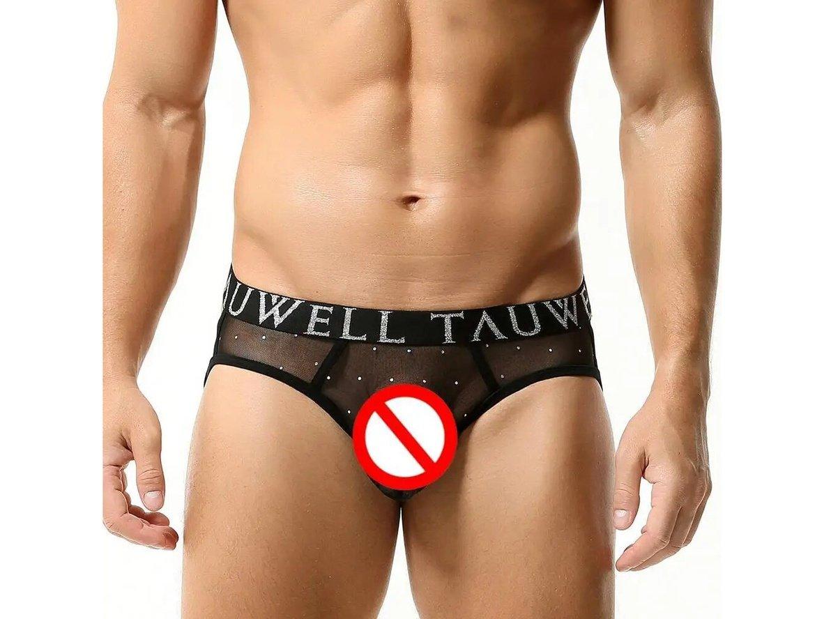 Gay Thongs | TAUWELL Sexy Transparent Thongs