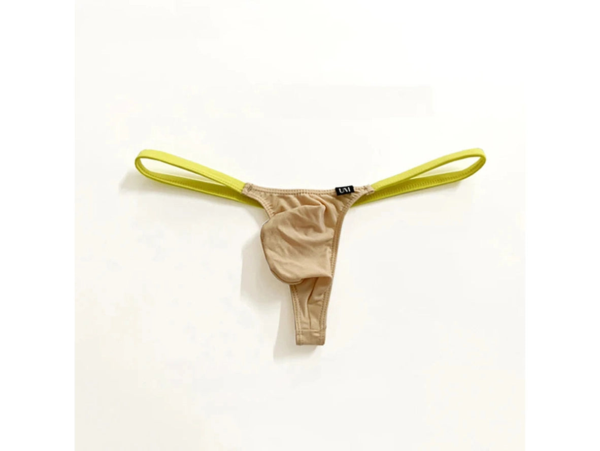 Gay Thongs | UNDER MOON Contrast Color Thongs