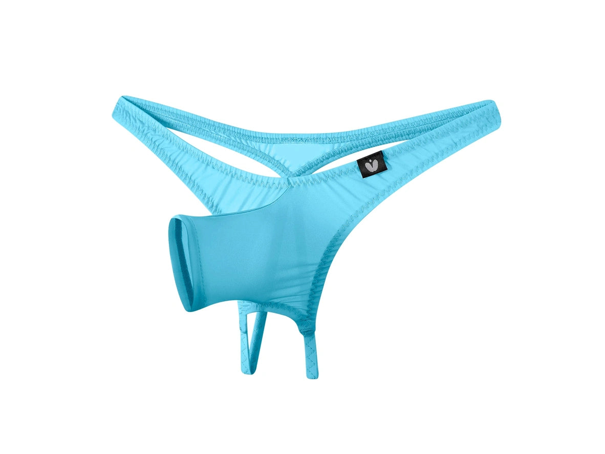 Gay Thongs | UNDER MOON Open Short Elephant Nose Stretch Thongs