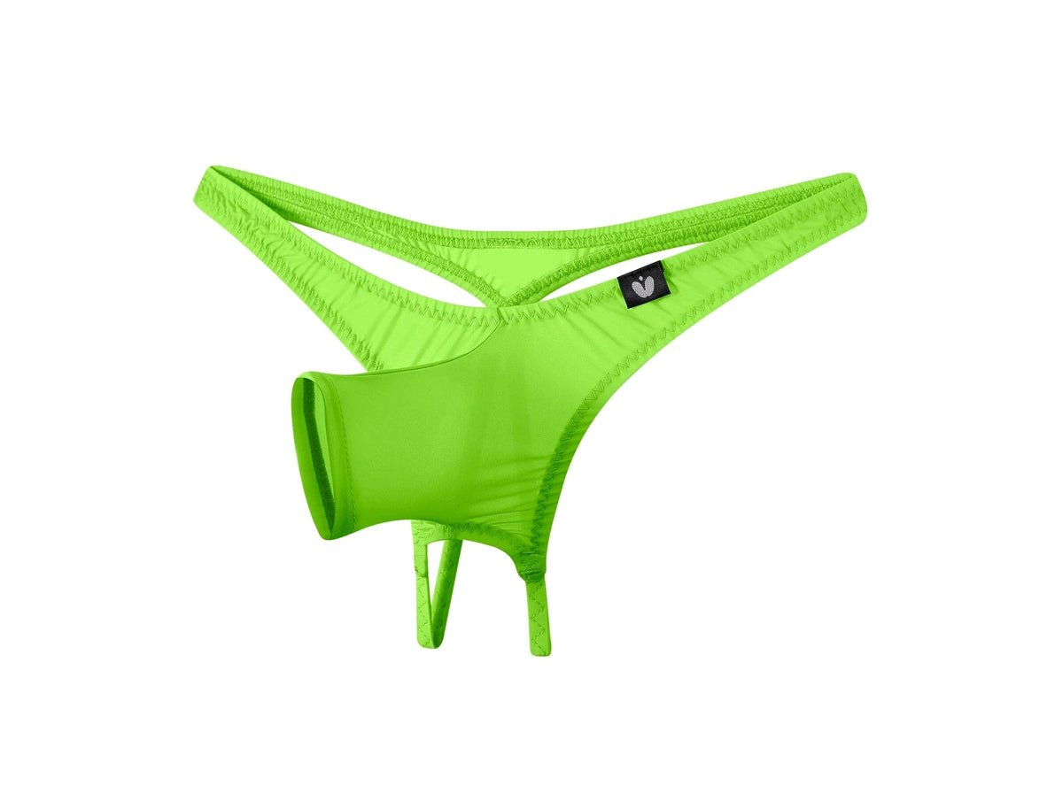 Gay Thongs | UNDER MOON Open Short Elephant Nose Stretch Thongs
