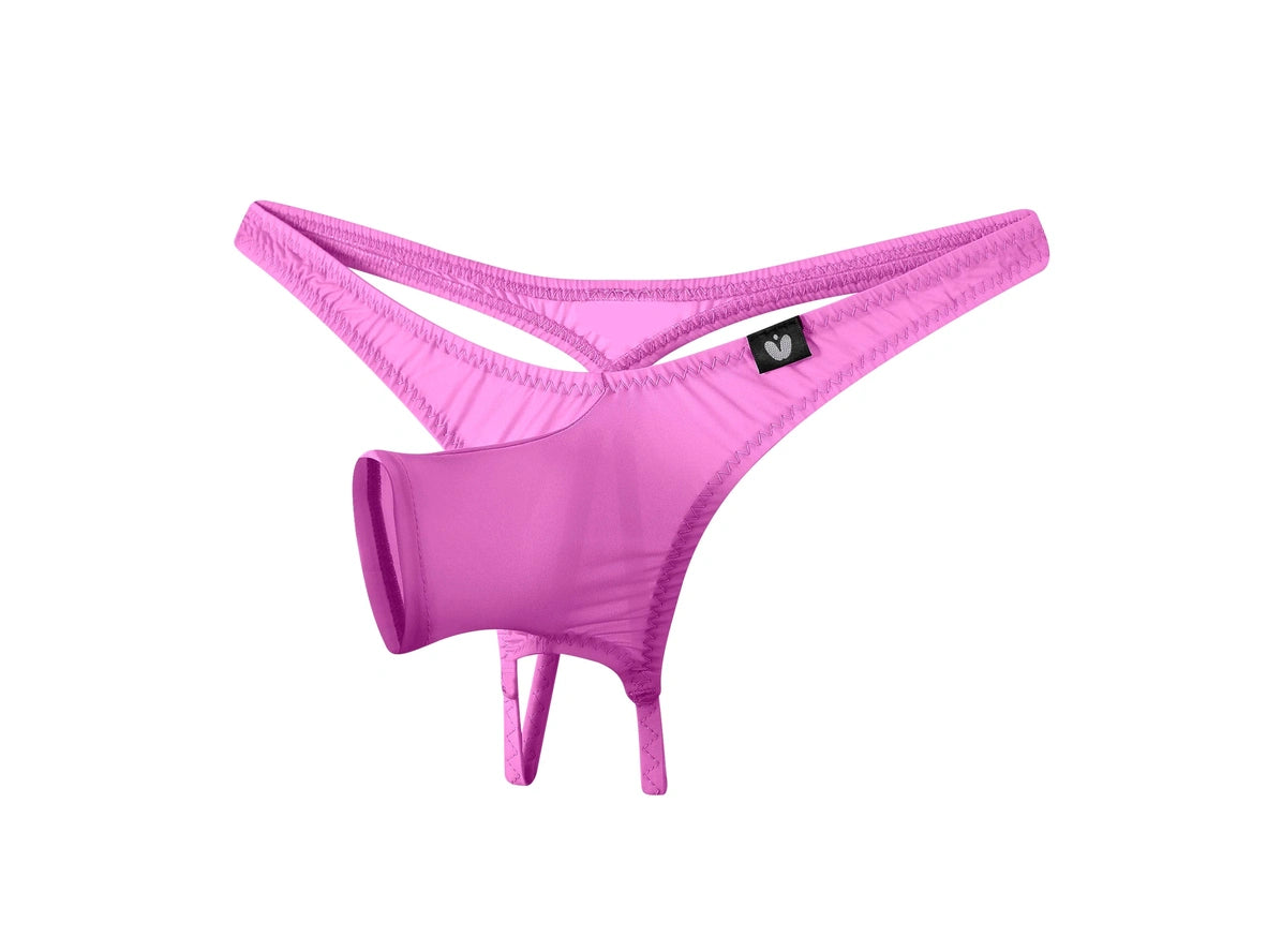 Gay Thongs | UNDER MOON Open Short Elephant Nose Stretch Thongs