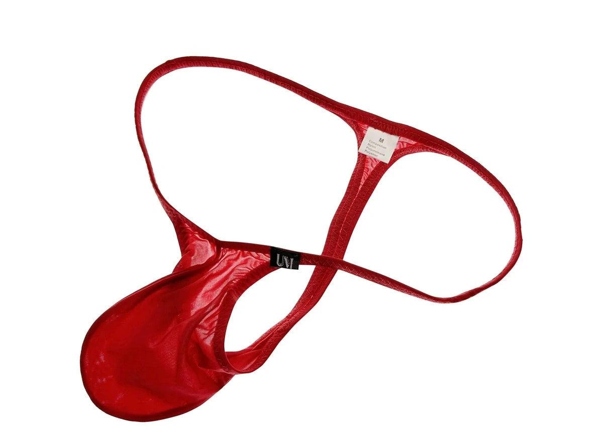 Gay Thongs | UNDER MOON Pure Color Thin Translucent Thongs