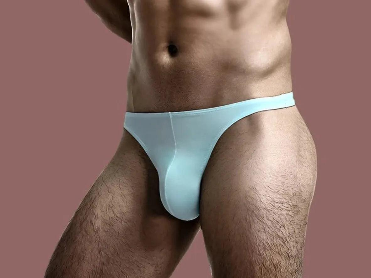 Gay Thongs | Ultra-Thin Ice Silk Underwear Thongs