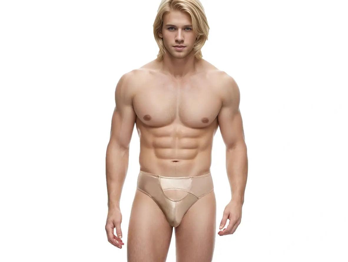 Gloss Heat – Open Crotch Gay Sport Swim Thong