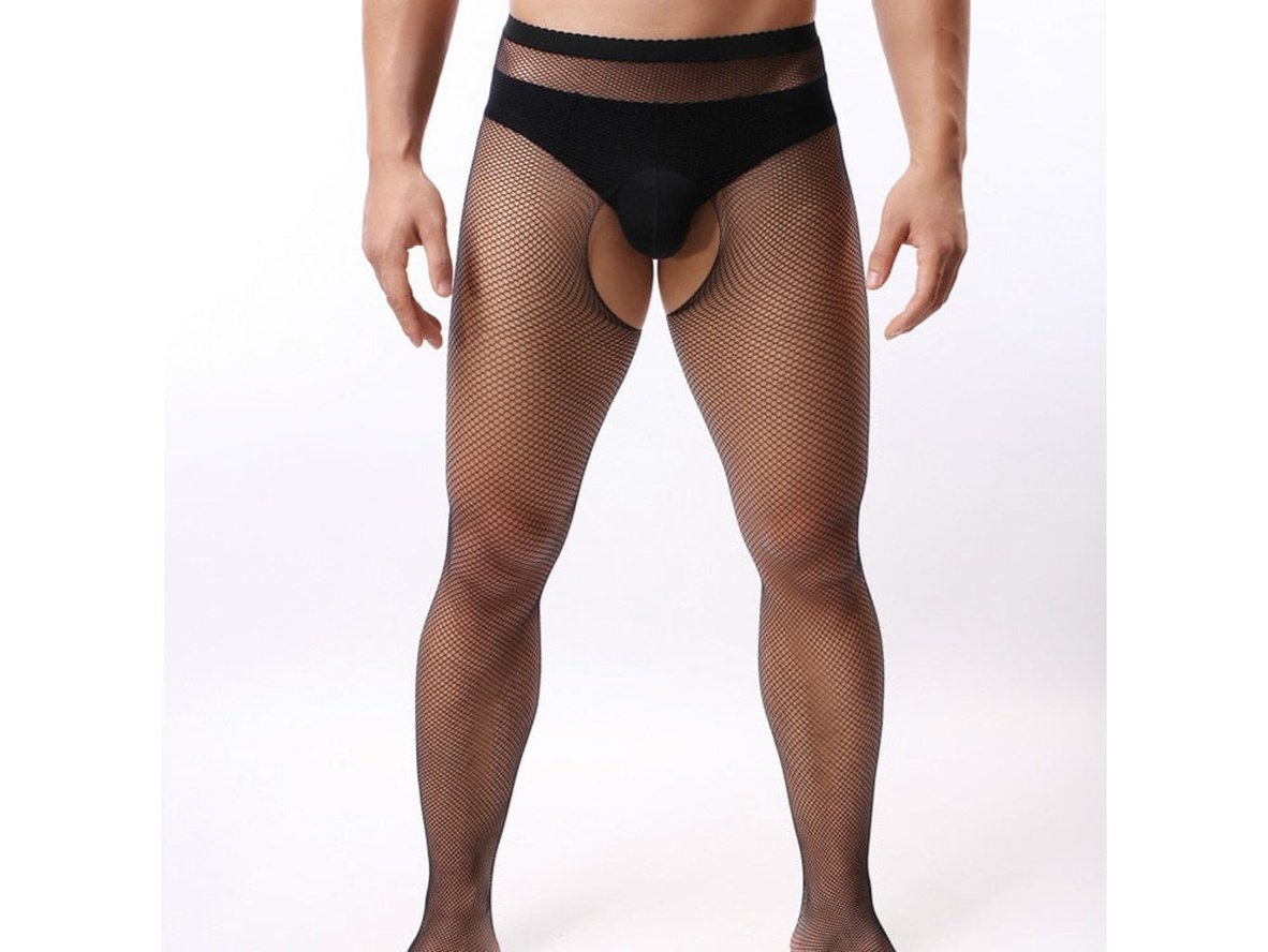 Gay Bodystockings | Sexy Lingerie Open Crotch Pantyhose