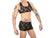 Gay Lingerie | CLEVER-MENMODE Underwear Male Floral Lace Bra + Boxer Briefs