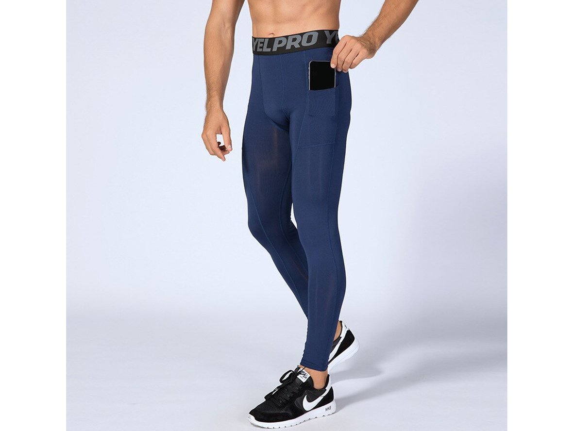 Gay Leggings | YEL PRO Compression Sports Fitness Running Tights