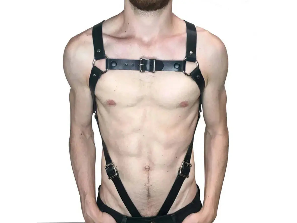 Gay Harness | Faux Leather Chest Strap Harness