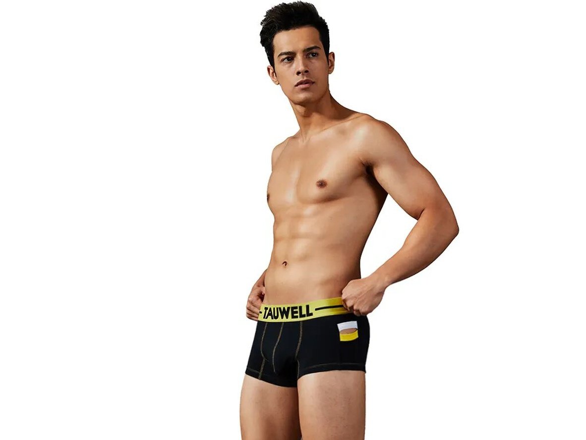 Gay Boxer Briefs | TAUWELL Underwear Sexy Soft Cotton Boxer Briefs
