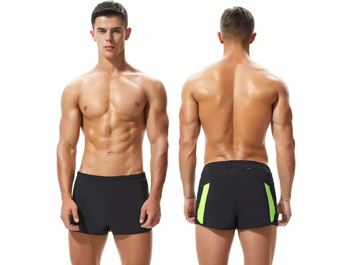 Gay Gym Shorts | 2 in 1 Compression Fitness Run Shorts