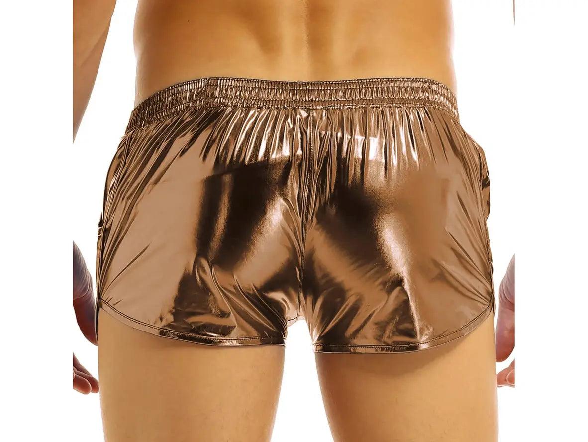 Hologram Rush – Shiny Clubwear Gay Shorts
