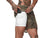 Gay Gym Shorts | GITF Activewear Quick Dry 2 in 1 Sports Camo Compression Shorts