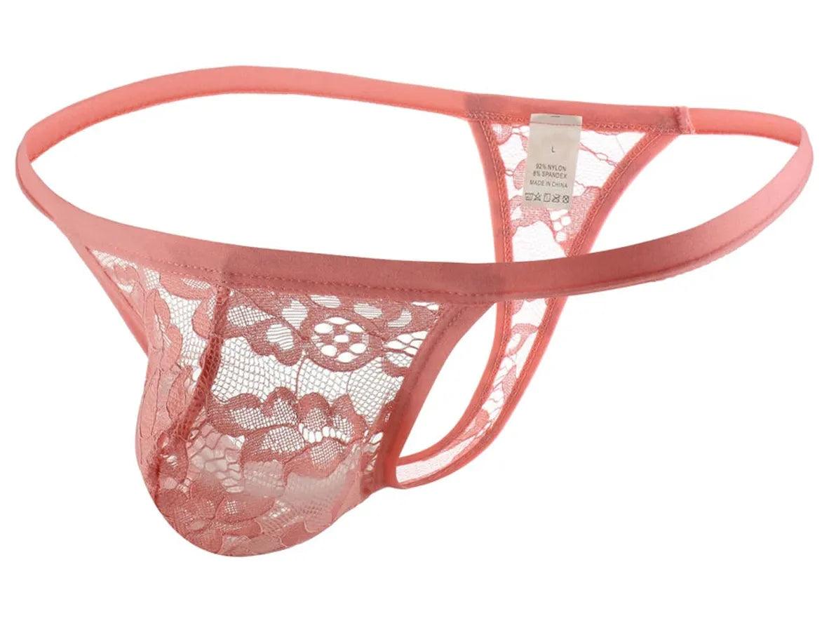 Lace Allure - Romantic Gay Thong