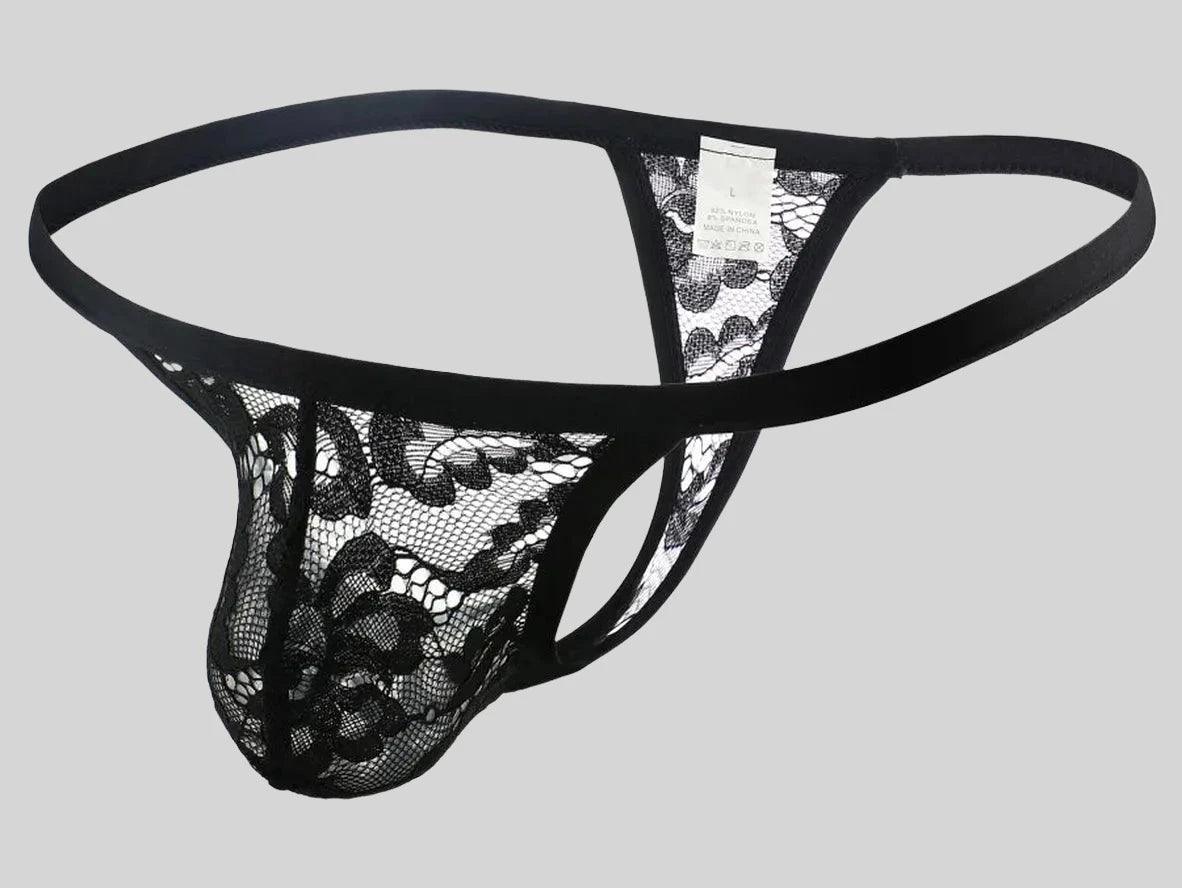 Lace Allure - Romantic Gay Thong