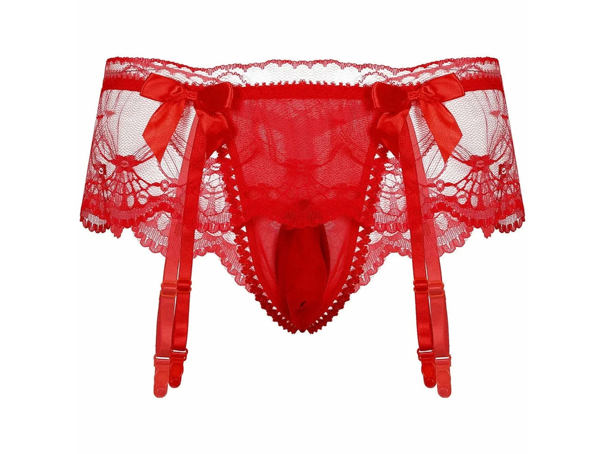Lace Edge – Gay Thong Skirt