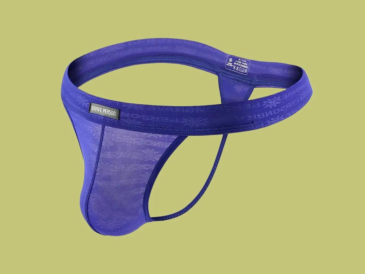 Lace Fusion – BRAVE PERSON Mesh Gay Thong