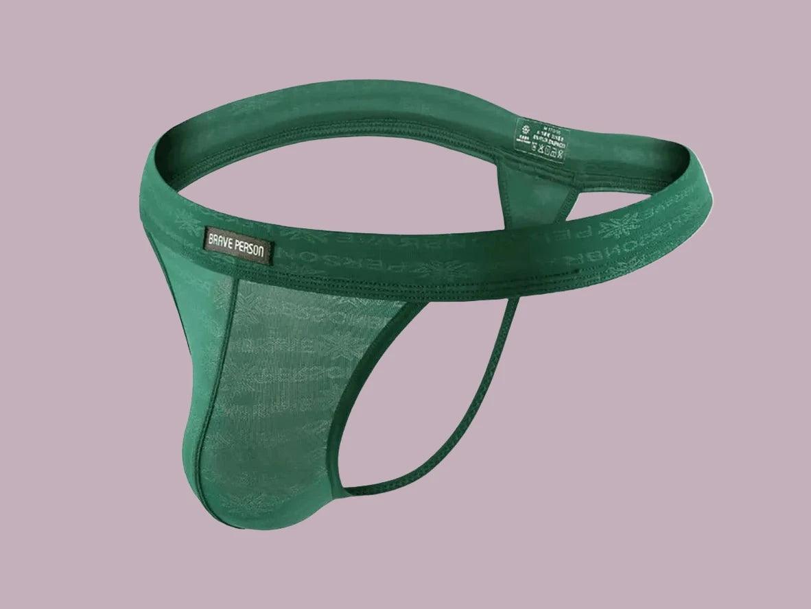 Lace Fusion – BRAVE PERSON Mesh Gay Thong