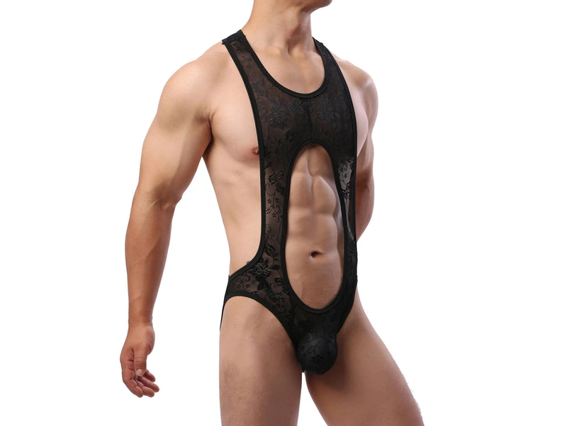 Lace Seduction – Gay Bodysuit
