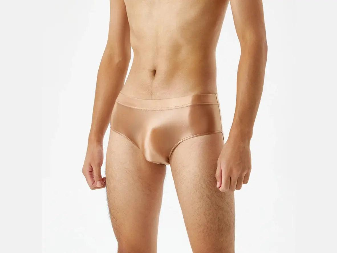 Lustre Rise – Shiny Smooth Gay Briefs