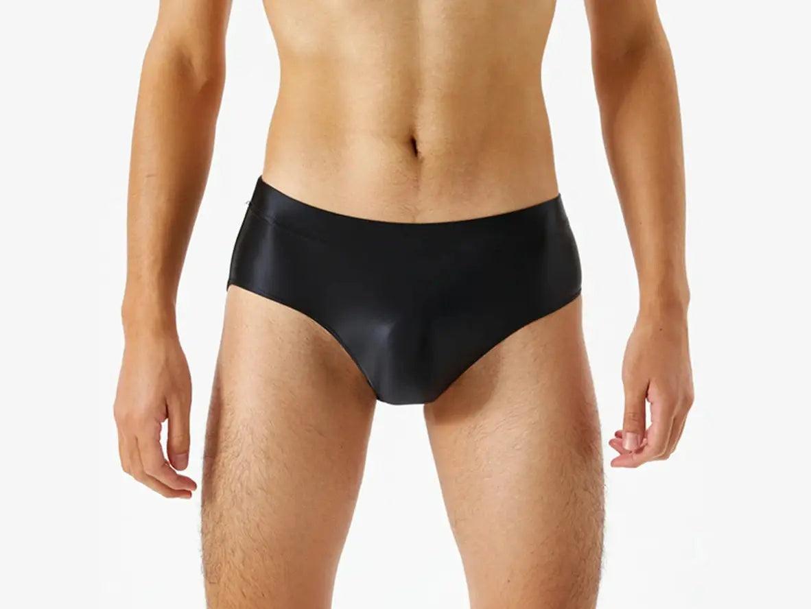 Lustre Rise – Shiny Smooth Gay Briefs