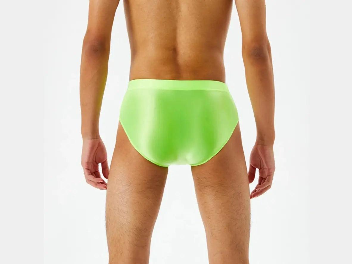 Lustre Rise – Shiny Smooth Gay Briefs
