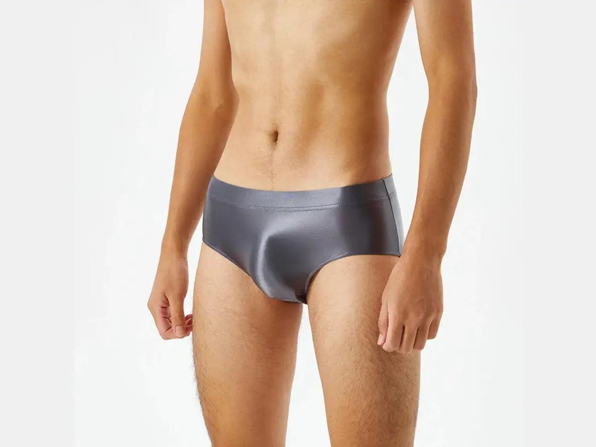 Lustre Rise – Shiny Smooth Gay Briefs