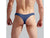 Men'S Sexy Bikini Briefs Breathable Convex Pouch Underpants Youth Low-Waist Solid Color U-Convex Underwear Calzoncillos Hombre