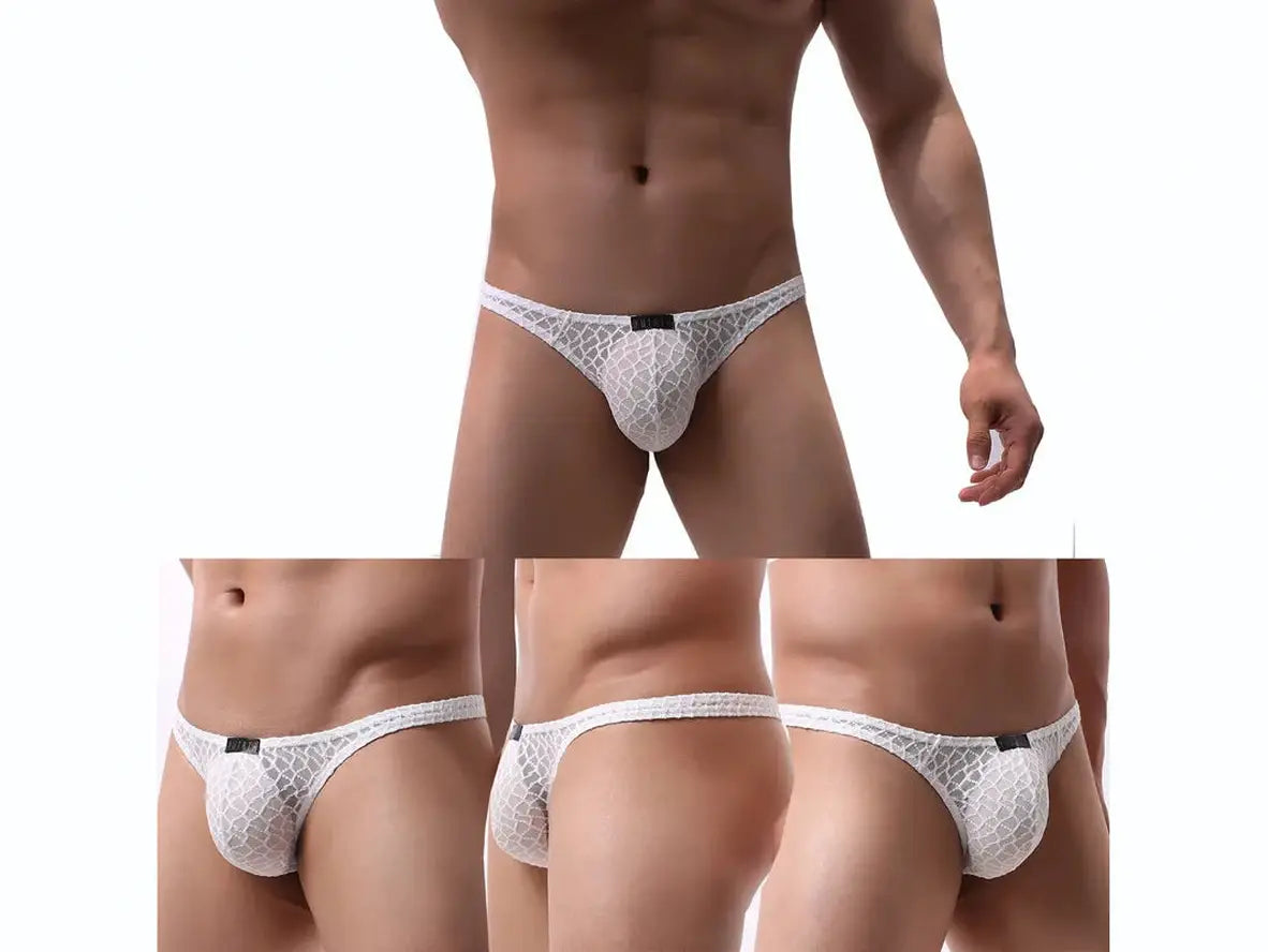 Midnight Temptation – Micro Lace Gay Thong