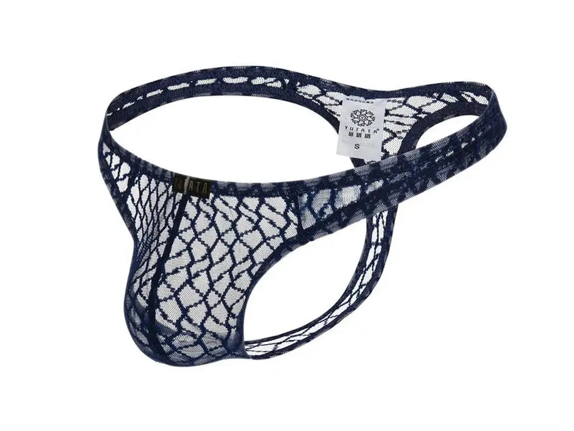 Midnight Temptation – Micro Lace Gay Thong