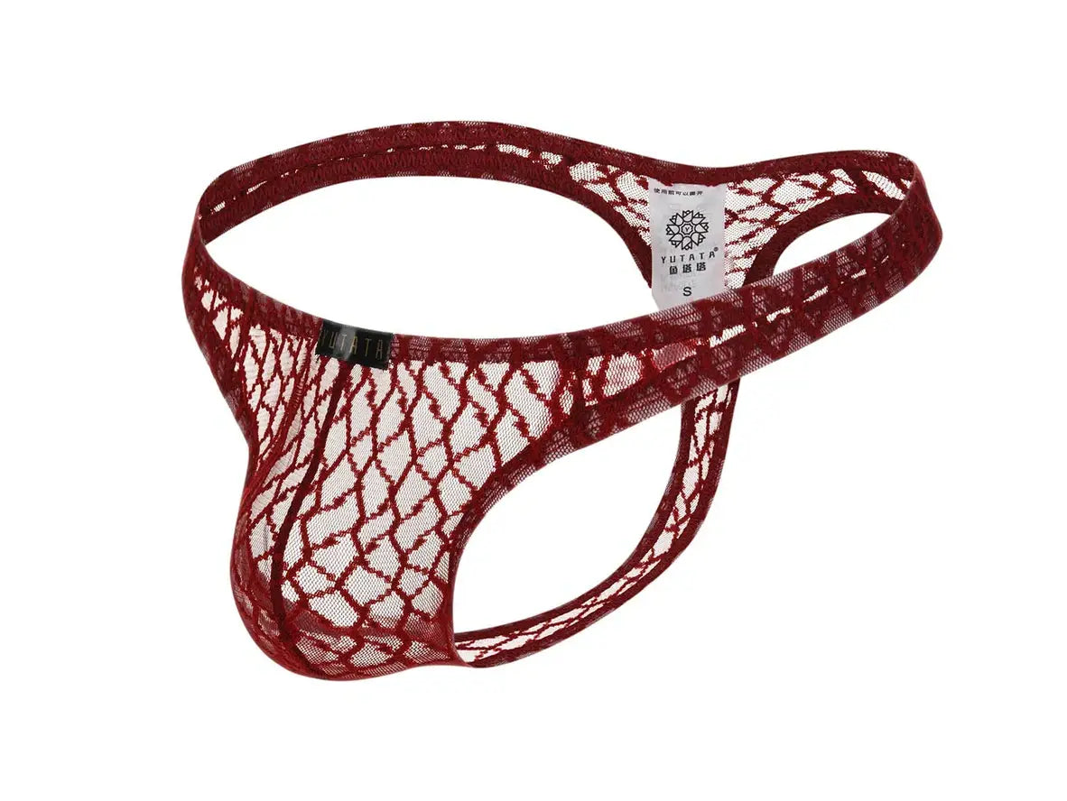 Midnight Temptation – Micro Lace Gay Thong