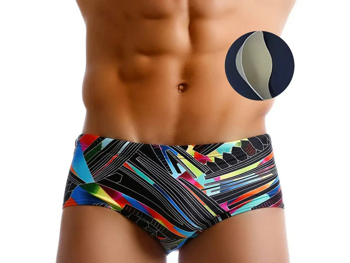 Gay Swim Briefs | UXH Swimwear Sexy Summer Pushup Briefs