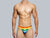 Gay Swim Briefs | D.M Swimwear Rainbow Color Swim Briefs