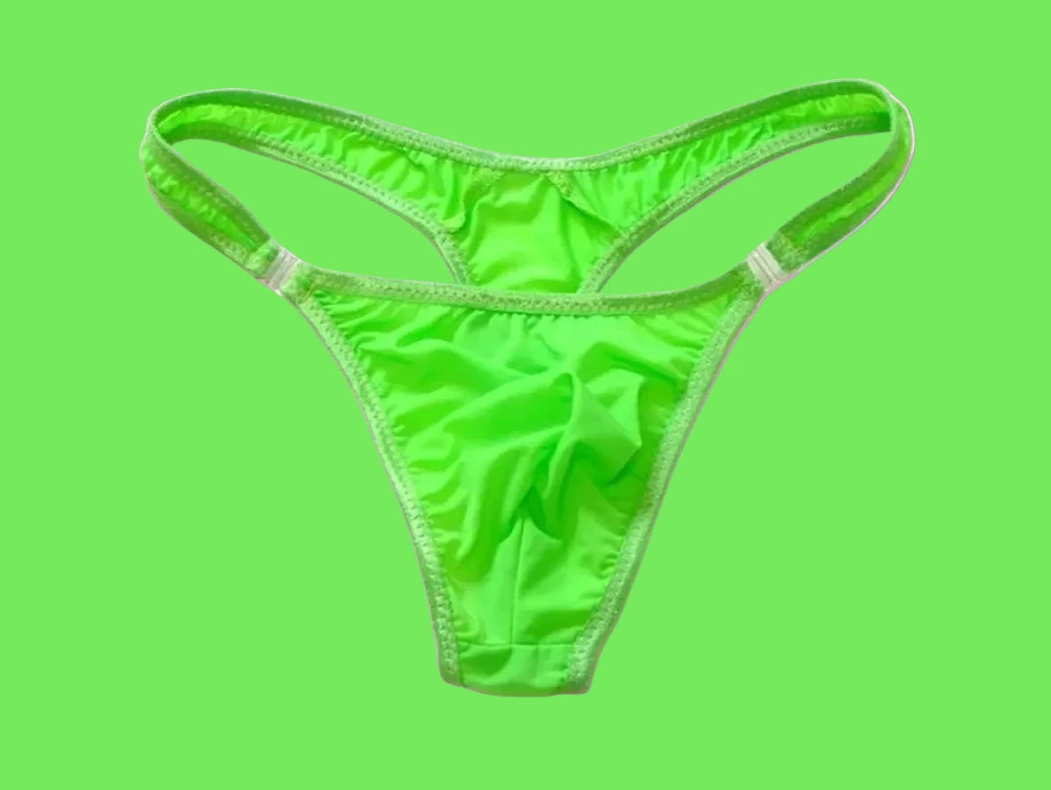 Ocean Heat – Microfiber Snap-On Gay Swim Thong