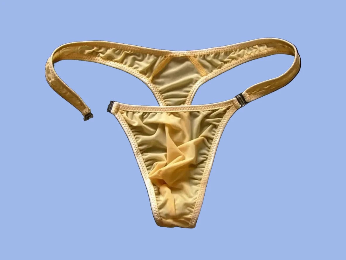 Ocean Heat – Microfiber Snap-On Gay Swim Thong